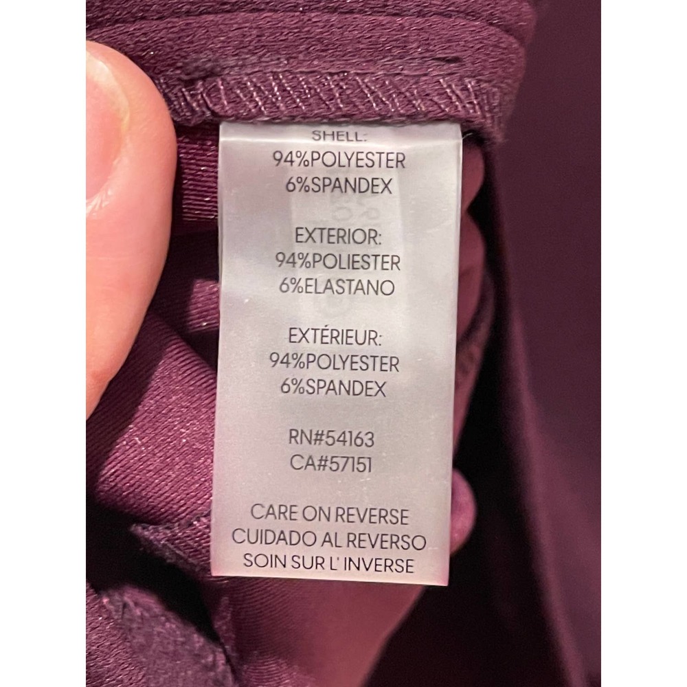 Calvin Klein Purple Sheath Dress Sz 4 - Picture 11 of 11